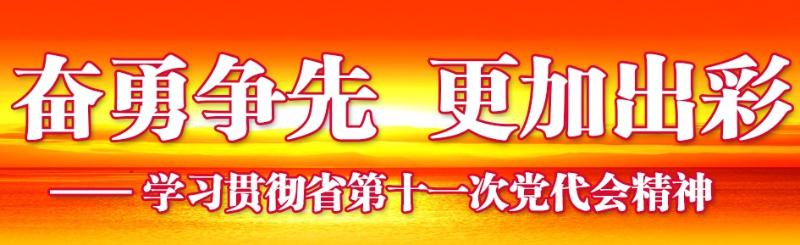 奮勇?tīng)?zhēng)先，更加出彩——學(xué)習(xí)貫徹省第十一次黨代會(huì)精神